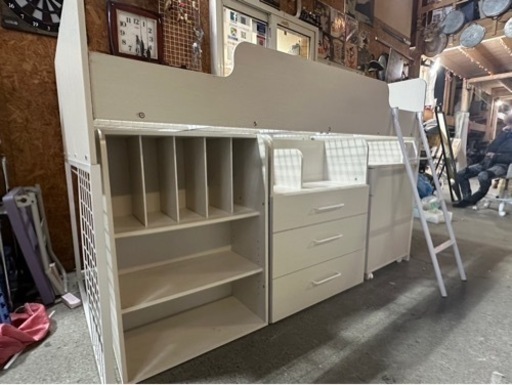 ニトリ システムベッド デスク、チェスト、本棚 ニトリ製 システム