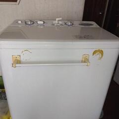 家電  サンヨー 二槽式洗濯機