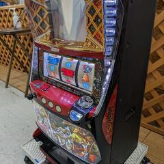 パチスロ実機 サムライ7 コイン不要機 ID：126-012829-007