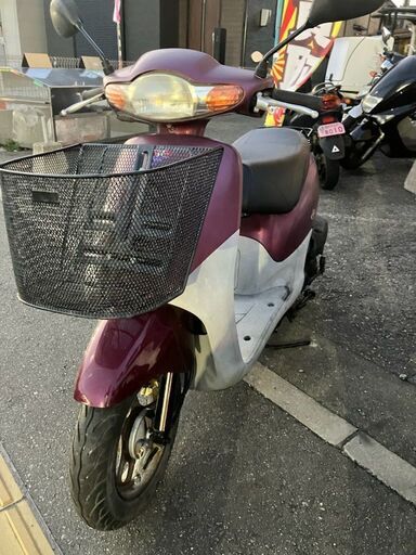 実働　ディFIT　AF27　シート張替え新品　キャブレター洗浄済み　サイドスタンド付き