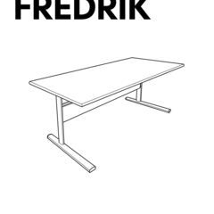 IKEA シンプルデスク FREDRIK