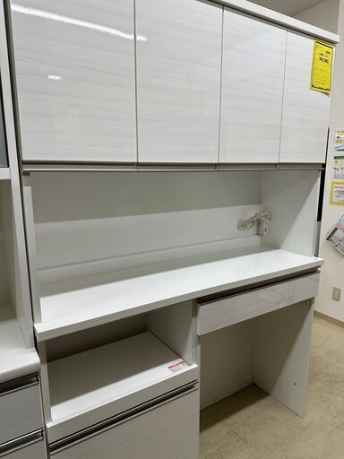 ジモティ来店特価!!　食器棚　ニトリ　ホワイト　　J-0368