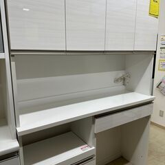 ジモティ来店特価!!　食器棚　ニトリ　ホワイト　　J-0368