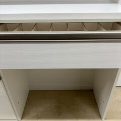 ジモティ来店特価!!　食器棚　ニトリ　ホワイト　　J-0368