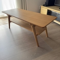 値下げしました❗️木製ローテーブル
