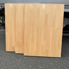 【成約済み】厚い！木材 DIY好きさんに 木の板3枚セット