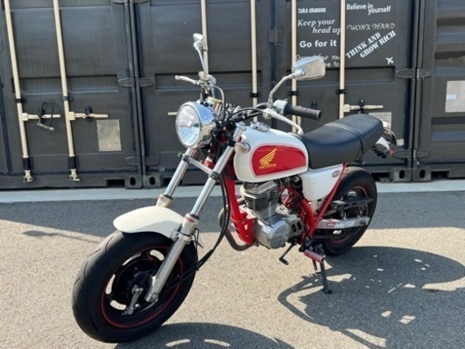 HONDA エイプ82cc  メーター振り切ります！