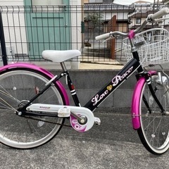 自転車　女の子　22インチ 