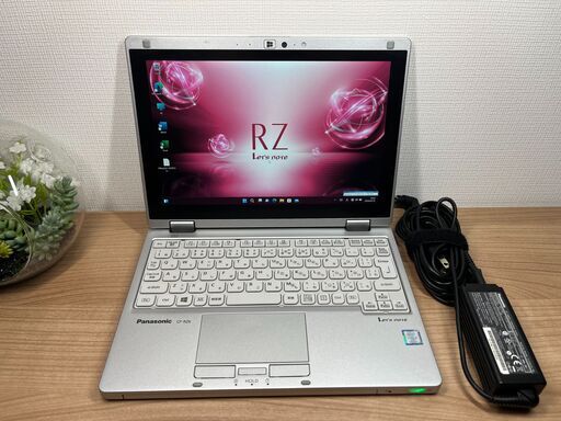 Simモデル＞0117 超軽量 Panasonic CF-RZ6８GB/SSD256 /i5 タッチパネル　office Win11　コンパクト