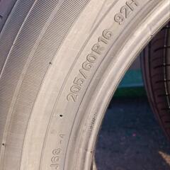 ☆新車外し品☆　トーヨータイヤPROXES-J68　タイヤのみ４本セット 