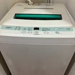【決まりました】5.0kg 洗濯機★AQUA