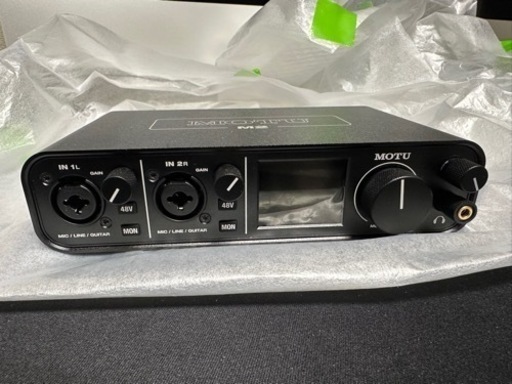 値下げしました　オーディオインターフェース　motu m2