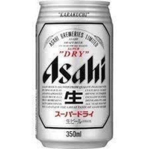 アサヒ　スーパードライ　350㎖　( 24缶入)