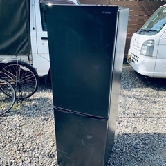 ♦️️アイリスオーヤマノンフロン冷凍冷蔵庫 【2019年製 】IRSE-16A-B