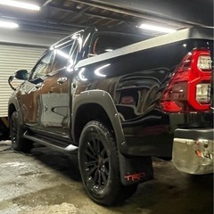 （商談中）17インチ 6穴　ホイール　共豊ザインss ４本セット　プラド　ハイラックス　fjクルーザー