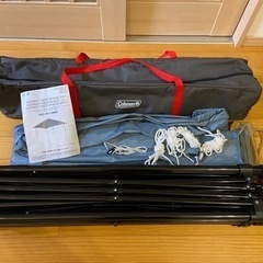 美品 コールマン インスタントバイザーシェードⅡ Ｌ ミスト ライトブルー