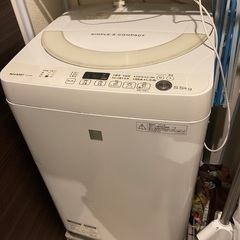 【3/31まで】シャープ製洗濯機5.5kg 2016年製 ES-...