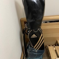 【美品】ゴルフ　キャディバッグ　アディダス