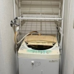 [24日引渡まで] 洗濯機用ラック