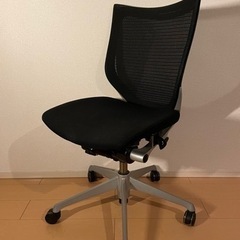 【ネット決済】家具 椅子 チェア オカムラBaron ブラック