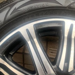 車のパーツ タイヤ、ホイール４本セット