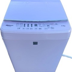 洗濯機 5.5kg 2017年製 配達無料