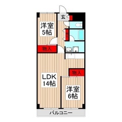 🏢安心の叶えRoom✨『2LDK』本庄市柏✨敷金礼金無料💰✨人気...