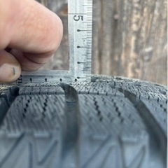 スタッドレスタイヤホイル付き、4本セット