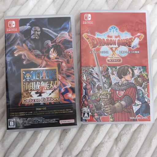 Switchソフト 海賊無双、ドラクエX