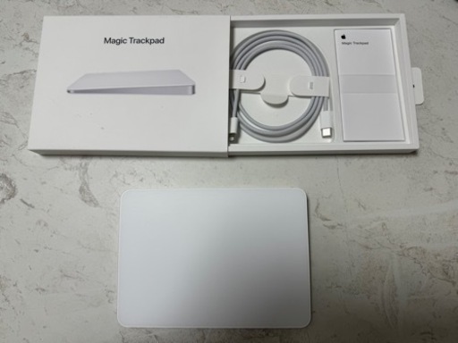 最新　純正トラックパッド　Apple Magic Trackpad 3(2021) ホワイト (Multi-touch対応)