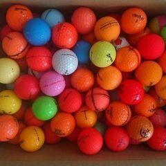 中古ゴルフボール約100個