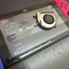 Switch 冷却ファン修理