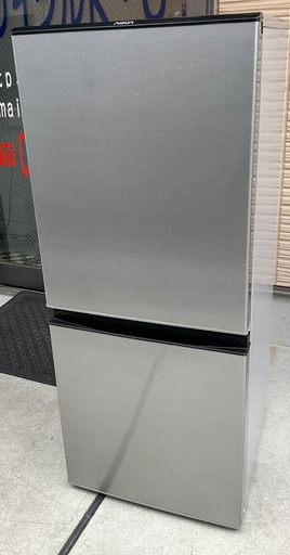 【RKGRE-309】特価！アクア/AQUA/126L 2ドア冷凍冷蔵庫/AQR-J13J(S)/中古品/2020年製/当社より近隣無料配達