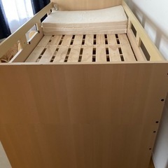 子供部屋で使っていたシステムベット