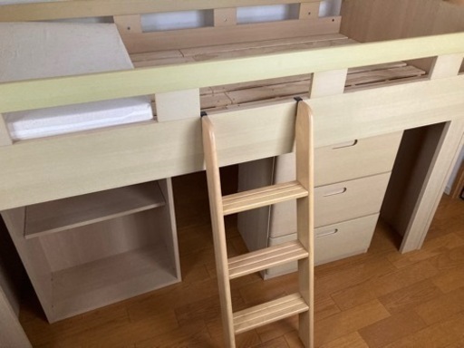 子供部屋で使っていたシステムベット