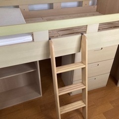 子供部屋で使っていたシステムベット