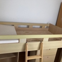 子供部屋で使っていたシステムベット