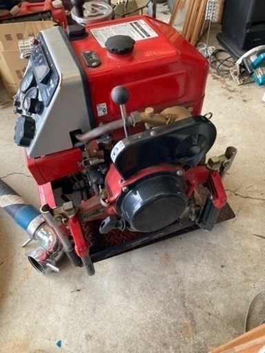 トーハツ　消防ポンプ　エンジンポンプ　V38CS トーハツ 消防ポンプ エンジンポンプ V38CS