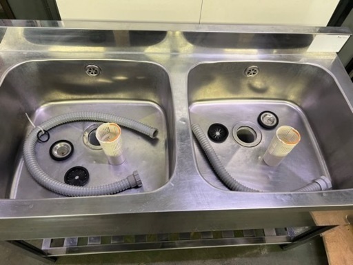 azuma2槽シンク 1200x600x800 - その他 