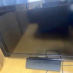 32型テレビ(オリオン)リモコン付