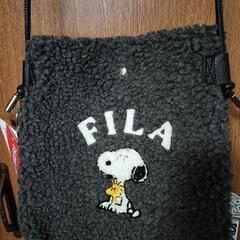 SNOOPY ☆ スヌーピー ✕  FILA  コラボバッグ 新...