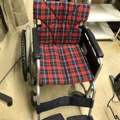 取引中🐣車椅子 カワムラ 赤ギンガムチェック