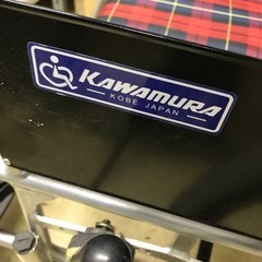 取引中🐣車椅子 カワムラ 赤ギンガムチェック