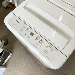 【美品‼️】パナソニック 2020年製 5.0kg全自動洗濯機 部屋干しコース ホワイト♪
