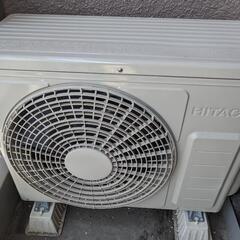 ルームエアコンHITACHI 白くまくん RAS-A22C(W)２台セット