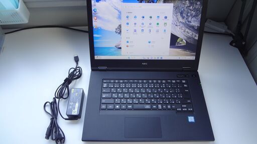 直接引取限定　ノートパソコン　中古NEC VersaPro VX-5 i5第8世代 15.6型 HDD500 MEM8 DVD