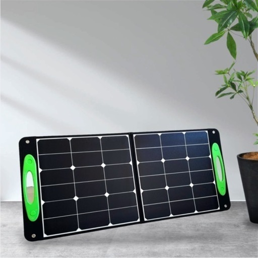 ソーラーパネル　100w 折りたたみ 太陽光パネル アウトドア 災害防災