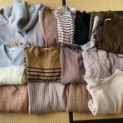 レディース冬服　セーター　コート　