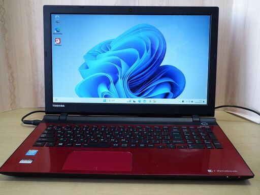 【東芝Dynabook T55/RRS SSD240GB搭載WIN11Pro/Core-i3/ﾒﾓﾘ8GB/Office365】