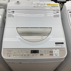 #C-29【ご来店頂ける方限定】SHARPの5、5Kg洗濯乾燥機です